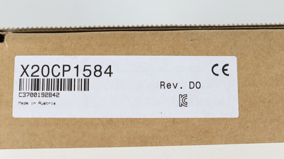 PLC αυτοματοποίησης X20CP1584 B&R 0,6 Ghz ΚΜΕ με 256 την ενότητα συστημάτων ΜΒ DDR2 SDRAM X20
