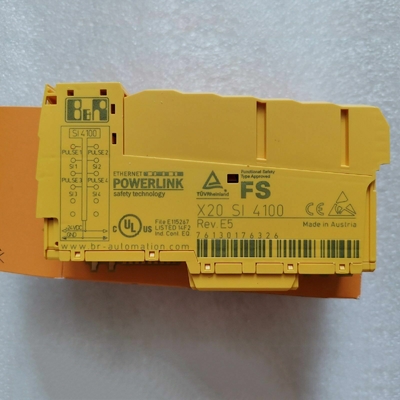 Η I/O ενότητα 4 ΣΥΣΤΗΜΆΤΩΝ PLC X20SI4100 B&amp;R X20 δακτυλογραφεί τις ψηφιακές εισαγωγές 4 αποτελέσματα 24 VDC σφυγμού