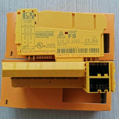 Η I/O ενότητα 4 ΣΥΣΤΗΜΆΤΩΝ PLC X20SI4100 B&amp;R X20 δακτυλογραφεί τις ψηφιακές εισαγωγές 4 αποτελέσματα 24 VDC σφυγμού