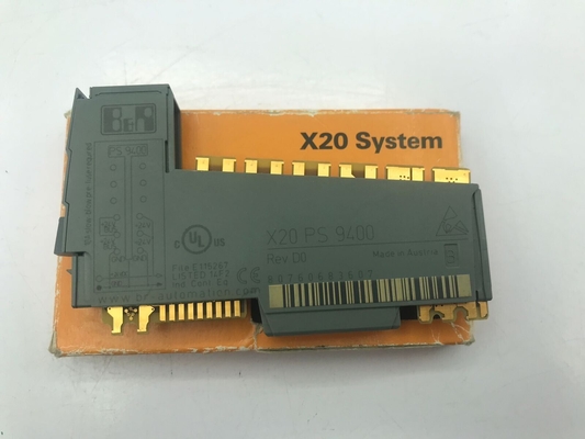 Μονάδα τροφοδοσίας X20PS9400 B&amp;R 24VDC για ελεγκτή διαύλου Τροφοδοτικό X2X Link και I/O