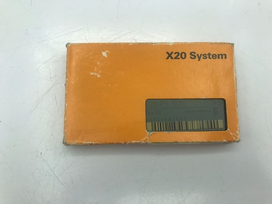Μονάδα τροφοδοσίας X20PS9400 B&amp;R 24VDC για ελεγκτή διαύλου Τροφοδοτικό X2X Link και I/O