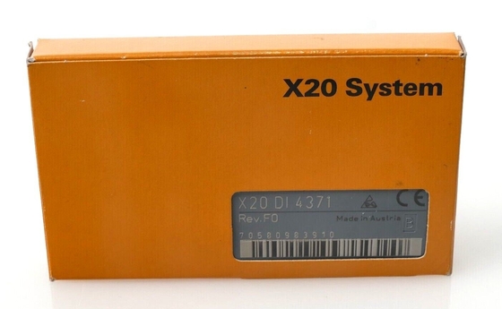X20DI4371 B&amp;R X20 I/O Module 4 Ψηφιακές είσοδοι 24 VDC για συνδέσεις 3 συρμάτων