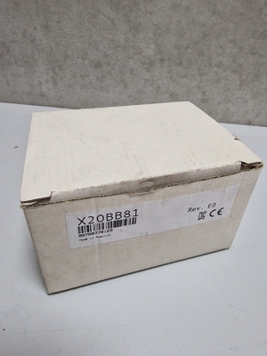 Βάση λεωφορείου X20BB81 B&amp;R X20 SYSTEM με μία υποδοχή επέκτασης