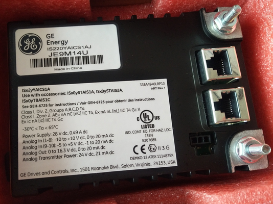GE IS220YAICS1A GENERAL ELECTRIC IS200 GE Αναλογική εισροή PAC σε απόθεμα