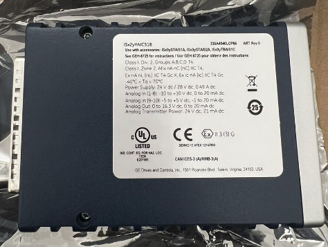 GE IS420YAICS1B GE Mark VIe Αναλογικό I/O Pack GE Ελέγχου τουρμπίνων