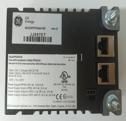 GE IS220PPDAH1B Σύστημα διανομής ενέργειας από τη General Electric για το σύστημα Mark VIe