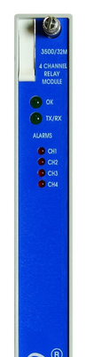 Το Bently Nevada 3500/32 125712-01 4-Channel Relay Module περιλαμβάνει λογική κίνησης συναγερμού