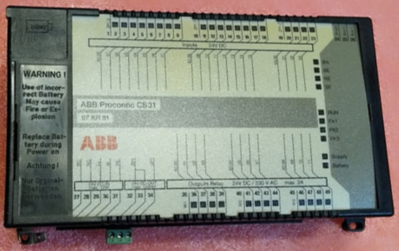ABB 07KR91 GJR5250000R0303 Βασική μονάδα 07 KR 91, 230 VAC μονάδα επεξεργαστή