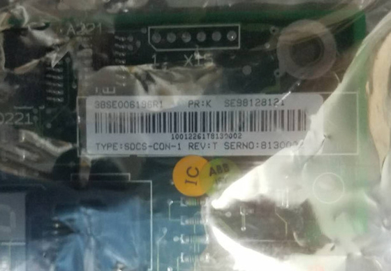 ABB SDCS-CON-1 3BSE006196R1 Ελεγκτικός πίνακας PLC DCS Αντικειμενικά εξαρτήματα Προμηθευτής σε απόθεμα