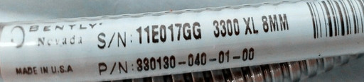 Μπέντυ Νεβάδα 330130-040-01-00 3300 XL 8mm σύστημα μετατροπέα εγγύτητας θωρακισμένο καλώδιο επέκτασης