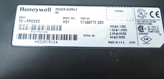 TC-FPCXX2 Honeywell Ενότητα τροφοδοσίας ηλεκτρικής ενέργειας Ενότητα PLC ολοκαίνουργια