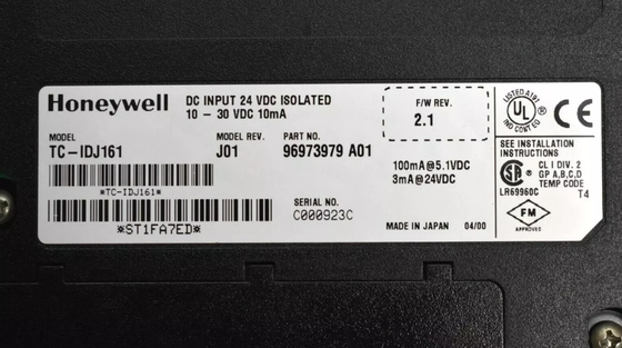TC-IDJ161 Honeywell ψηφιακή μονάδα εισόδου διακριτή μονάδα συνεχούς ρεύματος σε απόθεμα