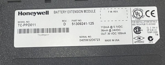 TC-PPD011 Honeywell Μονάδα επέκτασης μπαταρίας Μονάδα ψηφιακής εισόδου