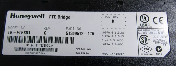 TK-FTEB01 Honeywell Ethernet Module PLC Module ολοκαίνουργιο σε αποθεματικό