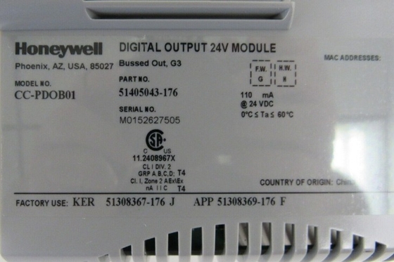 CC-PDOB01 Honeywell ψηφιακή έξοδος 24V Μονάδα 51405043-175 Μονάδα σε απόθεμα