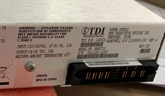 SPS5710 Honeywell 51199929-100 Ενότητα τροφοδοσίας