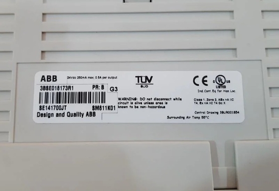 ABB SM811K01 3BSE018173R1 Μονάδα Κεντρικής Επεξεργασίας Ασφάλειας Υψηλή Ακεραιότητα
