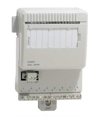 ABB AO801 3BSE020514R1 Αναλογική μονάδα εξόδου 8 κανάλια