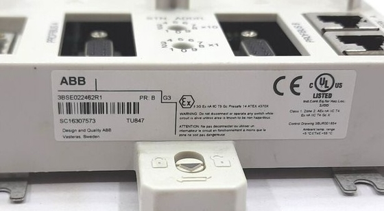 ABB TU847 3BSE022462R1 Μονάδα Τερματισμού Μονάδας S800 Μονάδα Ε/Υ σε απόθεμα