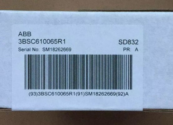 ABB SD832 3BSC610065R1 Μονάδα Εφοδιασμού Ενέργειας και Εξαγωγής ολοκαίνουργια
