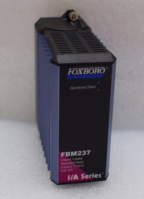 Foxboro FBM237 P0914XS Οκτώ αναλογικά κανάλια εξόδου 0-20 mA Τα σήματα είναι ηλεκτρικά συμβατά με τις συσκευές πεδίου HART