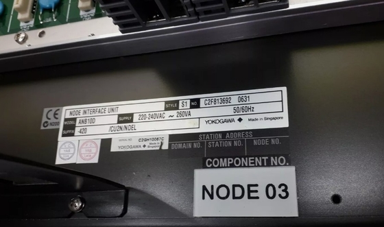 ANB10D-420 YOKOGAWA ESB Μονάδες κόμβων λεωφορείων Μονάδα ελέγχου πεδίου N-IO/FIO Σύστημα αναλογικού σήματος I/O Διπλή περιττή