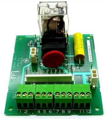 DS200CPCAG1A GE Contactor Pilot Board 12-pin Connector και 2-pin Connectors Τέσσερα τερματικά καλωδίωσης