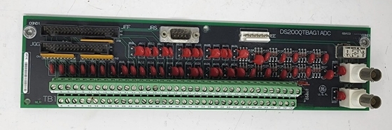 DS200QTBAG1A GE RST Τερματικό Ψηφιακό Πίνακα Δικτυακής Κάρτας Ελέγχου Συνδετήρα Mark V Συστήματος Τουρμπίνων Αερίου
