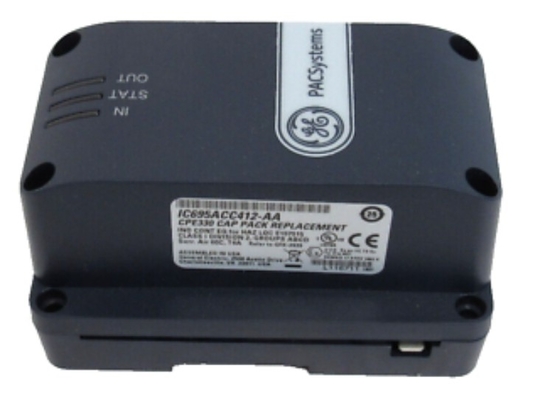 IC695ACC402 GE PACSystems RX3i Energy Pack Accessory Module CPE330 RX3i Ελεγκτής CPU κατά τη διάρκεια διακυμάνσεων ή διακοπών ισχύος