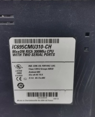 IC695CMU310 GE PAC Systems RX3i Max-ON Hot-Standby Redundancy CPU Redundancy χρησιμοποιώντας δύο συστήματα RX3i