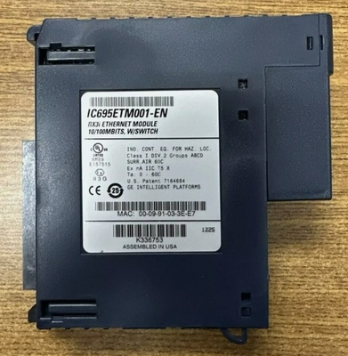 IC695ETM001 GE Ethernet Interface Module PACSystems RX3i Ελεγκτής σε δίκτυο Ethernet