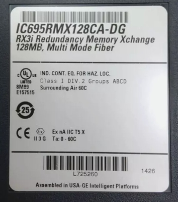 IC695RMX128 GE PAC Systems RX3i Μοντέλο μνήμης Xchange