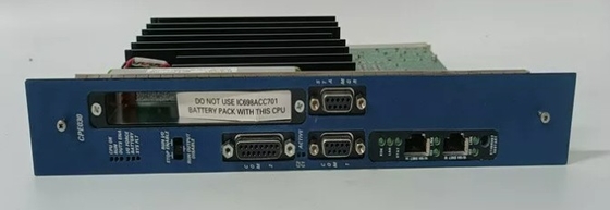 IC698CPE030 GE Κεντρική μονάδα επεξεργασίας CPU επικοινωνεί με I/O και Smart Option Module