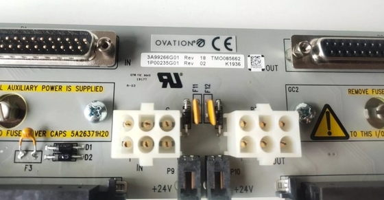 3Α99266G01 Westinghouse Ovation Τοπικό Input Output Πίνακα μετάβασης