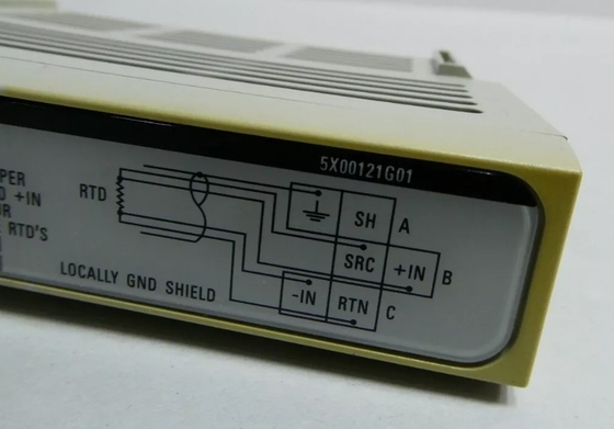 5X00121G01 Westinghouse Ovation 8 κανάλια RTD Τερματικό μπλοκ Πληροφορίες καλωδίωσης
