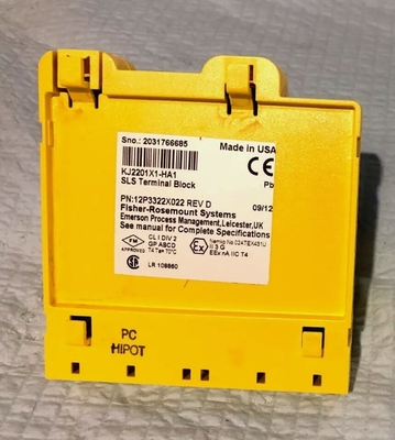 KJ2201X1-HA1 12P3322X022 Τερματικό μπλοκ ενότητας συστήματος ελέγχου αυτοματισμού Emerson
