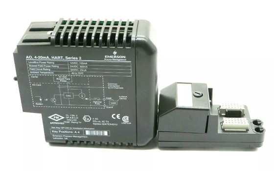 KJ3221X1-BA1 Emerson AO 8-Κανάλι 4-20 mA HART Σειράς 2 Επαναχρηστική κάρτα