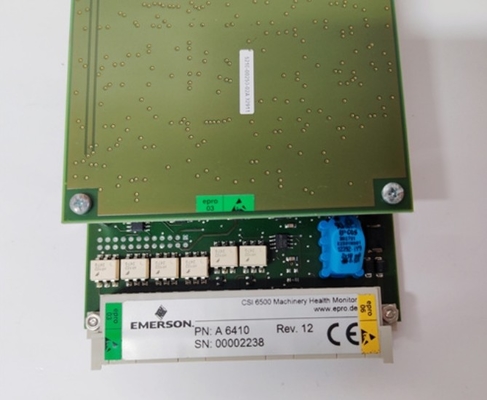 Α6410 Ελεγκτής επέκτασης βαλβίδας και θήκης Emerson για AMS 6500 Ελεγκτής υγείας μηχανών