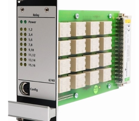 A6740 Emerson 16-Channel Output Relay Module (Μονάδα αναμετάδοσης εξόδου 16 καναλιών)