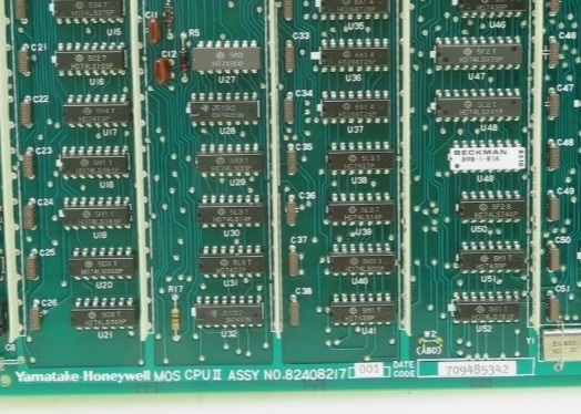 Honeywell 82408217-001 CPU Card DCS Module / Board / Rack Data Control System (Σύστημα ελέγχου δεδομένων ράκα)
