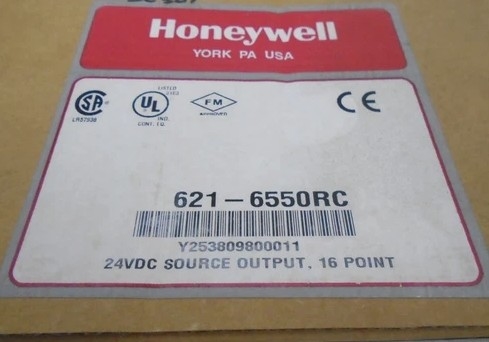 Honeywell 621-6550RC Μοντέλος PLC 24Vdc 16 σημεία Πίνακας εξόδου πηγής