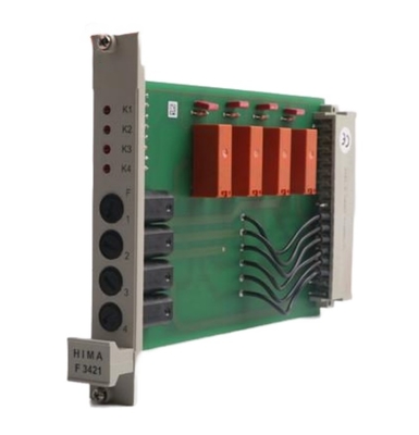 F3412 Δελτίο ελέγχου PLC ενισχυτή 4 καναλιών HIMA