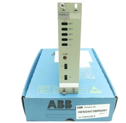 70AA02B-E HESG 447388 R1 ABB DCS Συστήματα ελέγχου μονάδας σήματος τάσης μονάδα εξόδου