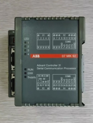 07MK92 GJR5253300R1161 Μονάδα επικοινωνίας ABB 4 Συνεχόμενες διεπαφές