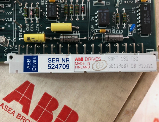 SAFT 185 TBC 58119687 ABB Terminal Block Board