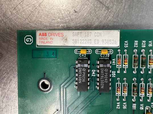 SAFT 187 CON 58122203 Πίνακας Ελέγχου ABB