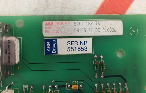 SAFT 189 ΤΠΔ 58125121 Πίνακας διεπαφής ABB