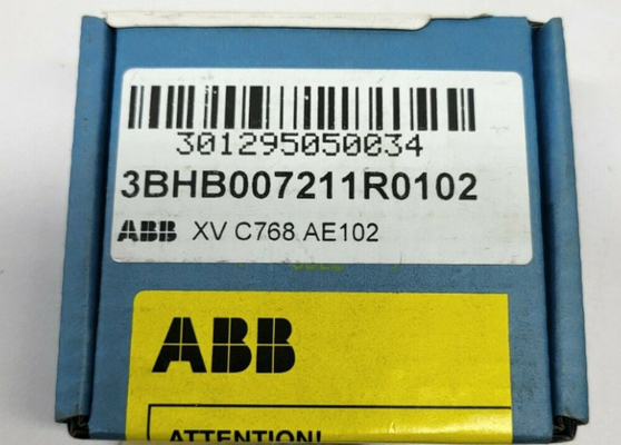 XVC767AE102 3BHB007209R0102 Μονάδα μεταβλητής συχνότητας ABB