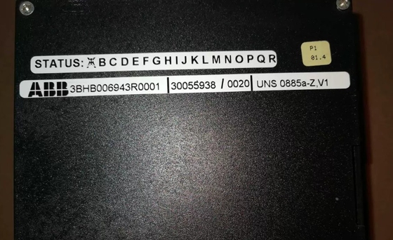 UNS0885A-Z, V1 3BHB006943R0002 Πίνακας Οθόνης Μετατροπέα ABB
