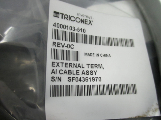 4000103-510 Invesys Triconex καλώδιο